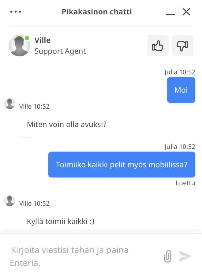 kaikki pelit toimivat myos mobiilissa