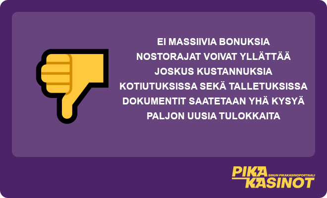 nama joskus arsyttavat pikakasinoissa