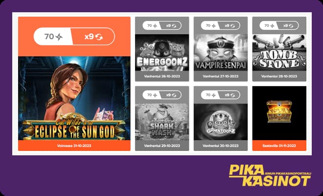 Ninja Casino bonus