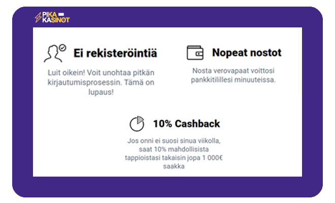 Thrills kokemuksia pääsee keräämään varsin vaivattomasti