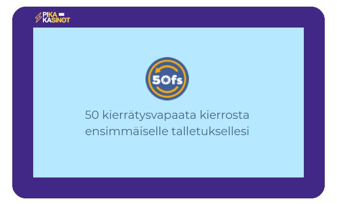 50 käteiskierrosta ZenSpin kasinolla
