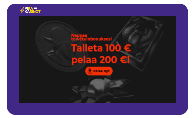 klirr casino bonus lyhyesti