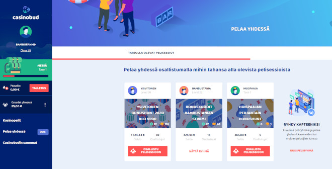 casinobudin kimppapelit suomessa