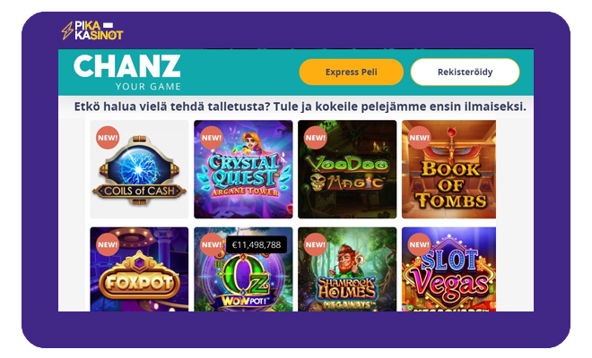 Chanz kasinon aula