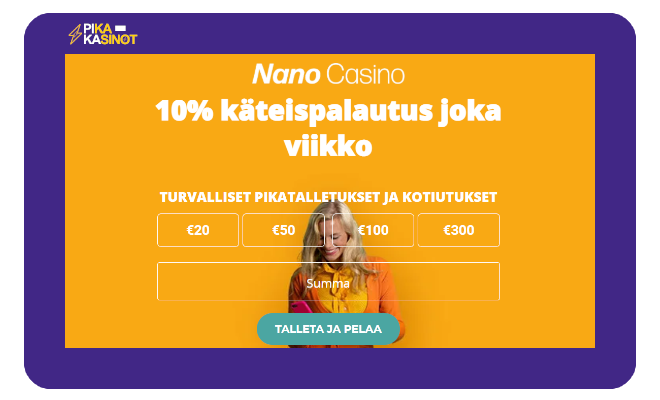 nano casino kokemuksia