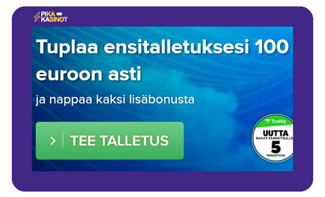 Lunasta CasinoEuro 100% bonus