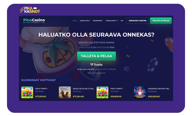 Pinocasino aula