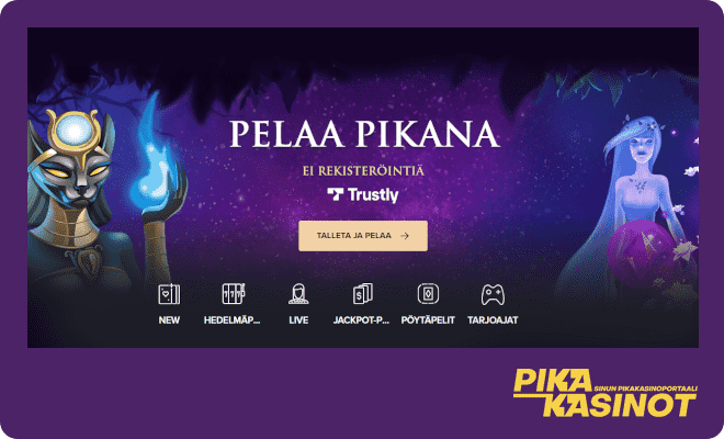 Hanki Casino Rex kokemuksia Trustly Pay N Playn avulla.