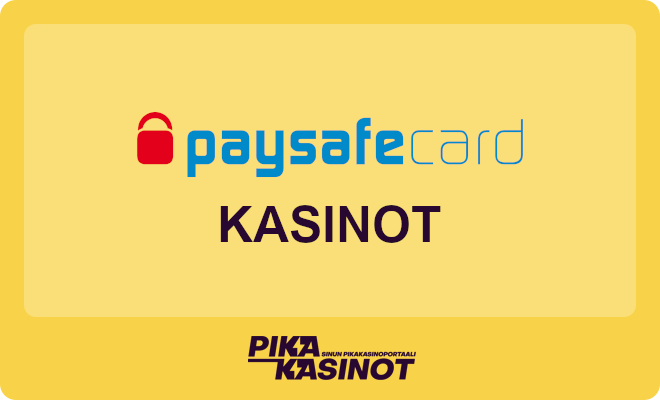 Paysafecard kasinot.