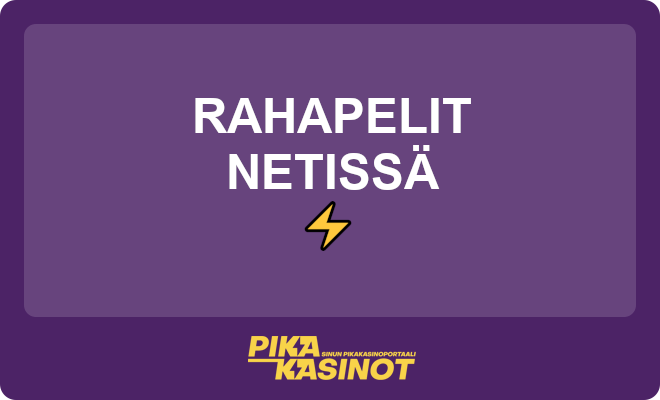 Rahapelit netissä.