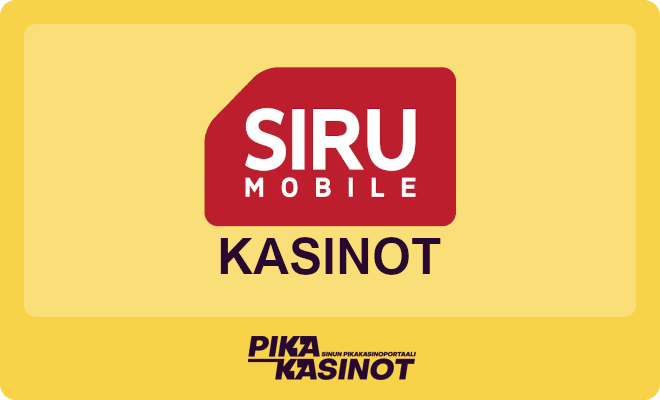 Siru Mobile kasinot.