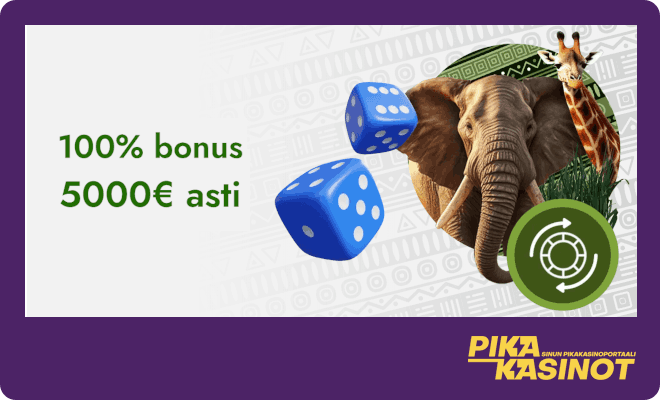 Ota Casimba Casino bonus ja pelaa pikana.