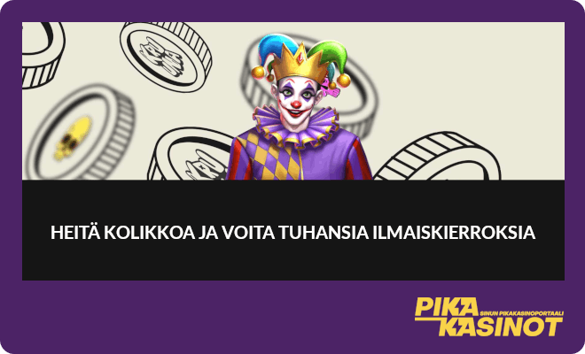 Osallistu Kruuna kasinon päivittäiseen ilmaiskierroskampanjaan ja voita ilmaiskierroksia.