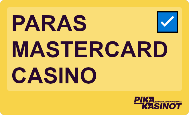 Paras Mastercard casino.