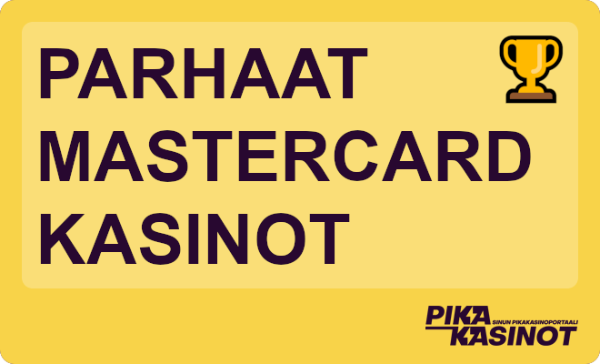 Parhaat Mastercard kasinot.