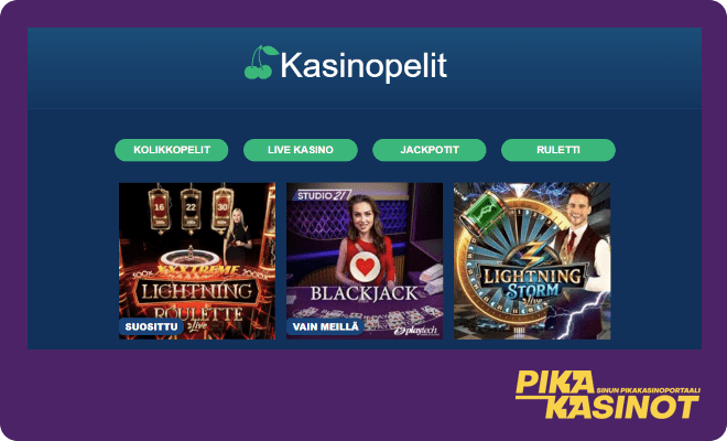 Testaa kasinopelit ja hanki aitoja Turbonino Casino kokemuksia.