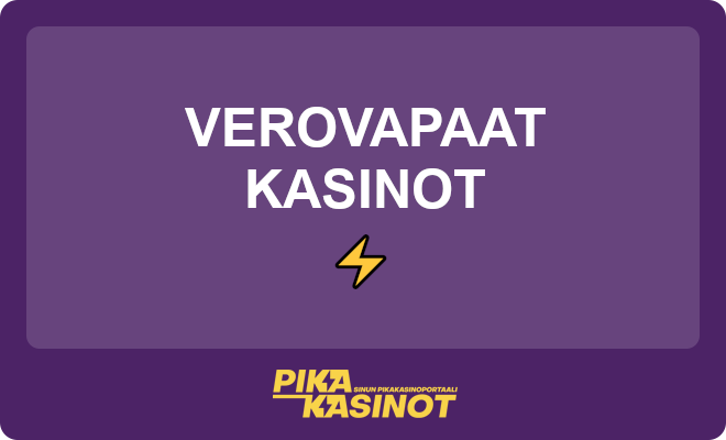 Verovapaat kasinot.