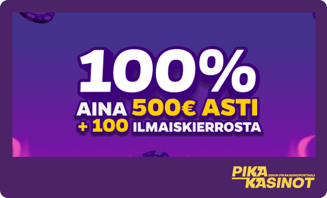 SlottiMonsteri bonus tuplaa ensitalletuksen.