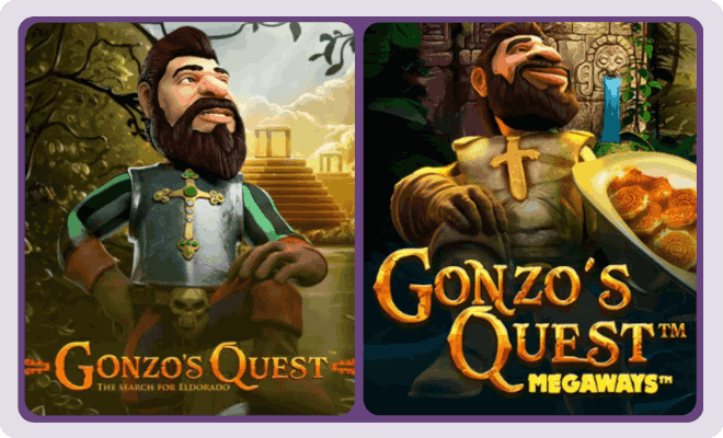 NetEntin Gonzo´s Quest ja Gonzo´s Quest Megaways-
