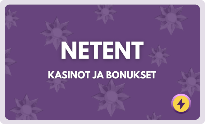 NetEnt kasinot ja bonukset.