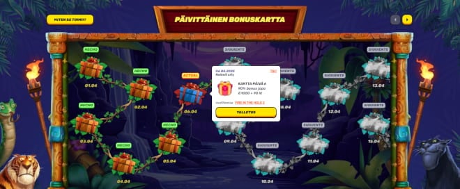 Gamblezen kampanjat tarjoavat isoja bonuksia.