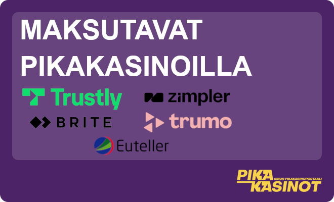 pika kasinot maksutavat nopeille kasinoille