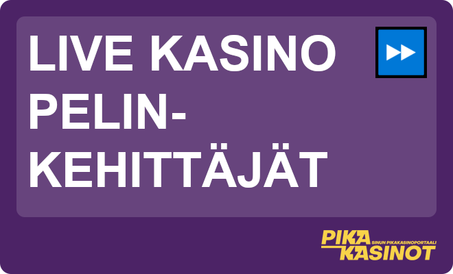 Live kasino pelinkehittäjät