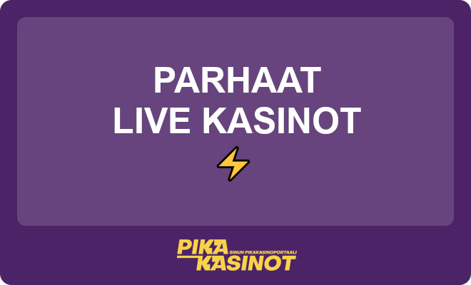 Parhaat live kasinot