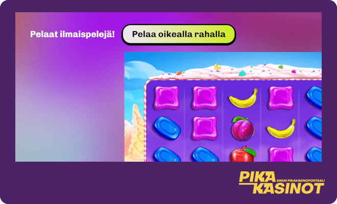 Kolikkopelien demoja voi kokeilla ilmaiseksi.