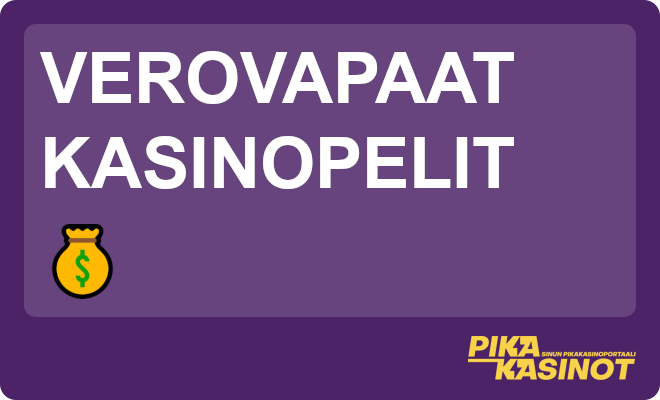 Verovapaat kasinopelit.
