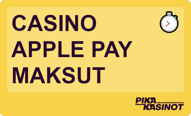 Casino Apple Pay maksut.
