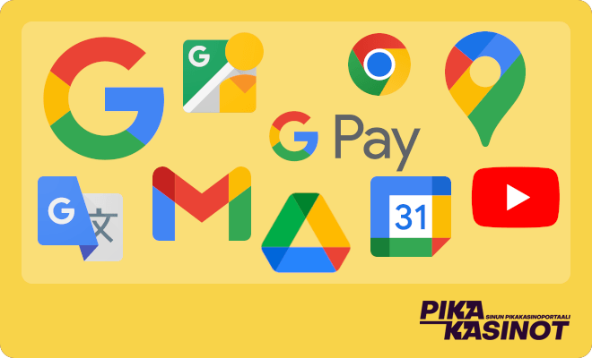 Google Pay on osa Googlen tuoteperhettä.