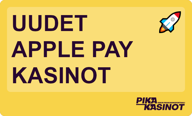 Uudet Apple Pay kasinot.