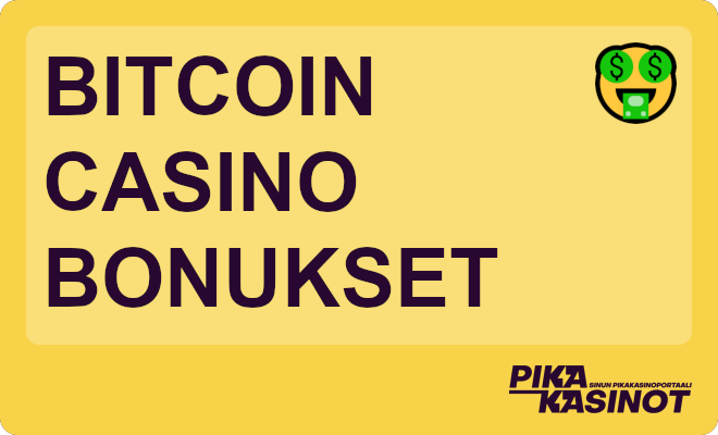 Bitcoin casino bonukset.