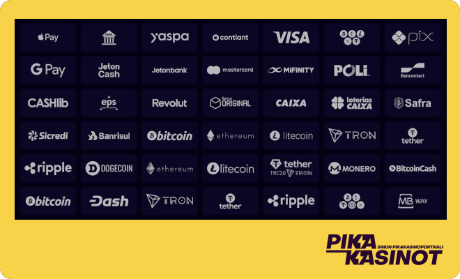 Muut kryptovaluutat bitcoin kasinolla.