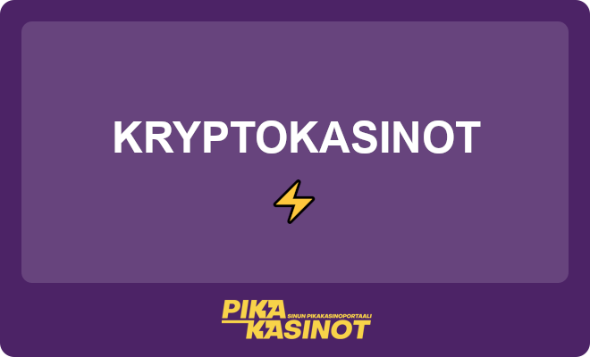 Kryptokasinot.