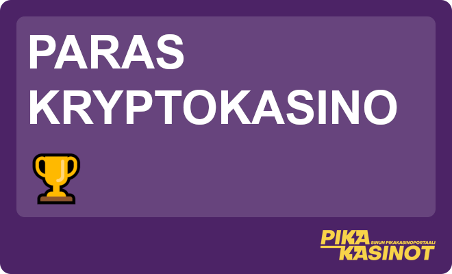Paras kryptokasino.