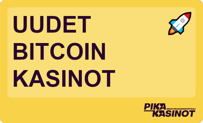 Uudet bitcoin kasinot.