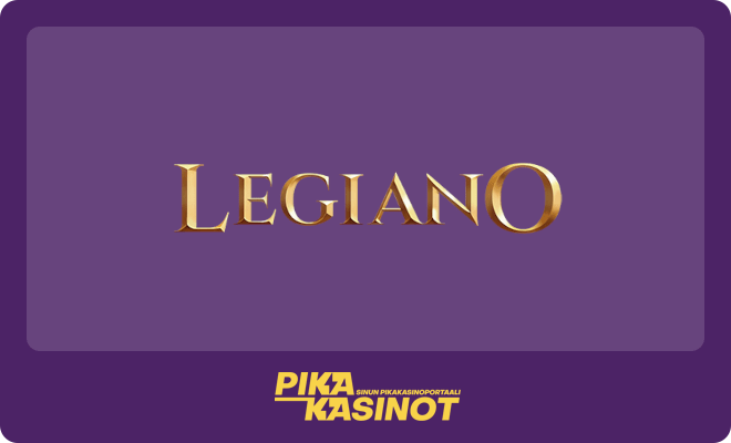 Lue Legiano Casino arvostelu ja ota non-sticky bonus.