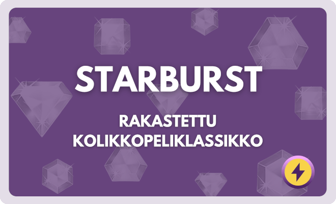 Starburst on rakastettu kolikkopeliklassikko.