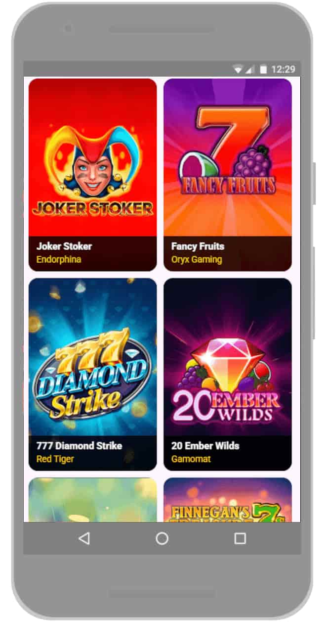 Vahvista siirto ja olet valmis peleille.