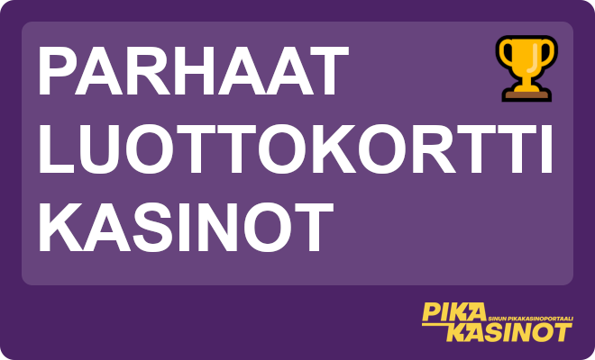 Parhaat luottokortti kasinot.