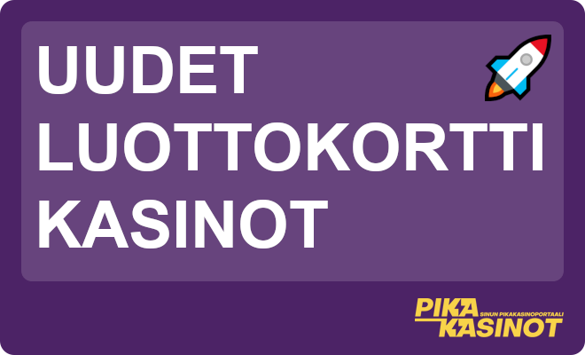 Uudet luottokortti kasinot.