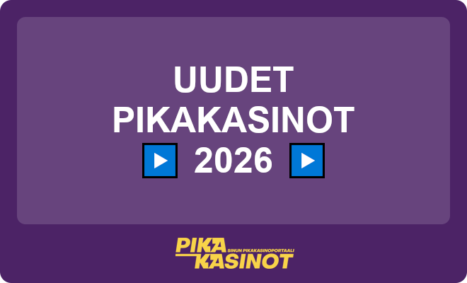 Uudet pikakasinot 2026 ovat yhtä nopeita kuin formulat.