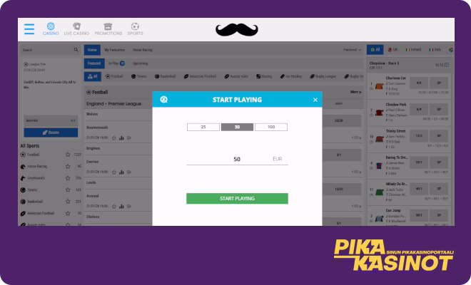 Hanki omia MrPlay kokemuksia pikana.