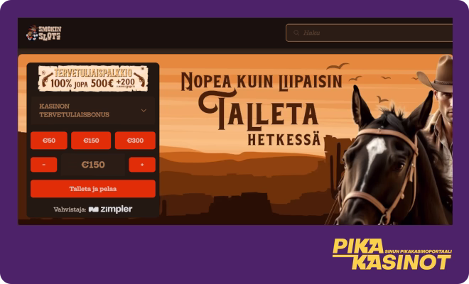 Hanki omia SmokinSlots kasino kokemuksia pikana.