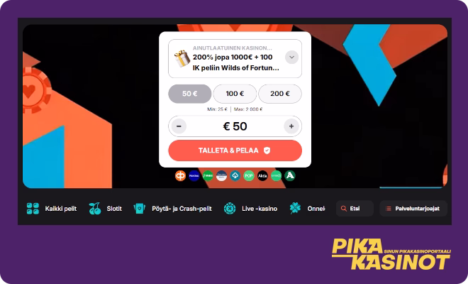 Hanki omia Wettson kasino kokemuksia ilman rekisteröintiä.