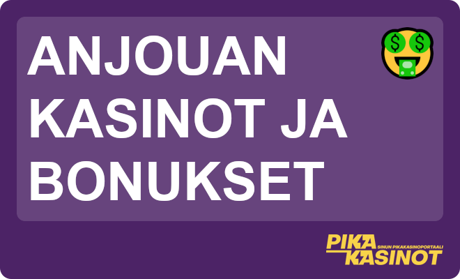 Anjouan kasinot ja bonukset.