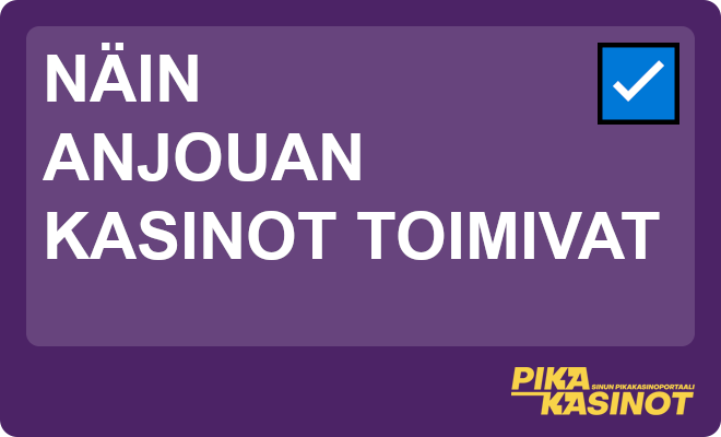 Näin Anjouan kasinot toimivat.