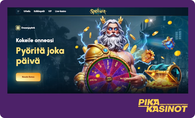 Hanki SpellWin kasino kokemuksia pikana.